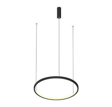 Подвесной светодиодный светильник LED ROUND R400 Black