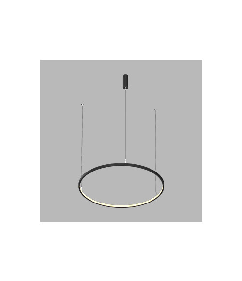 Подвесной светодиодный светильник LED ROUND R600 Black