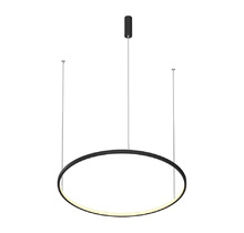 Подвесной светодиодный светильник LED ROUND R600 Black