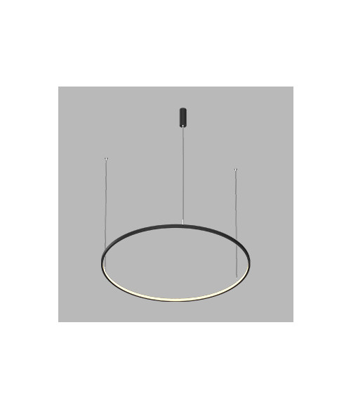 Подвесной светодиодный светильник LED ROUND R800 Black