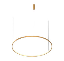 Подвесной светодиодный светильник LED ROUND R800 Brushed Gold