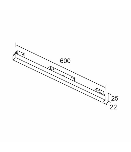 Светильник в магнитный трек Nero Zigbee 60 White