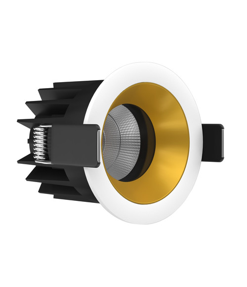 Встраиваемый светодиодный светильник FAST TOP MINI White-Gold 4000K.