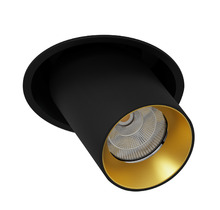 Встраиваемый светодиодный светильник EVA DANNY MINI Black-Gold 4000K