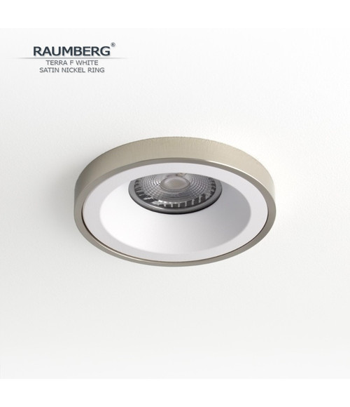 Светильник RAUMBERG TERRA F White\Satin Nickel