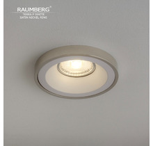 Светильник RAUMBERG TERRA F White\Satin Nickel