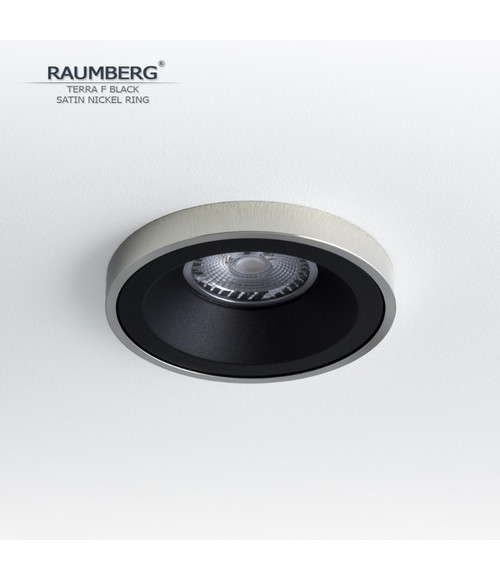 Светильник RAUMBERG TERRA F Black\Satin Nickel
