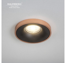 Светильник RAUMBERG TERRA Black\Rose Gold