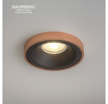 Светильник RAUMBERG TERRA F Black\Rose Gold