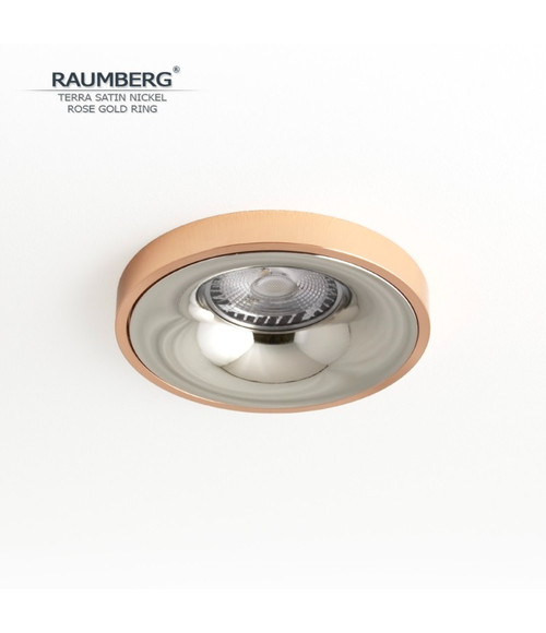 Светильник RAUMBERG TERRA Satin Nickel\Rose Gold