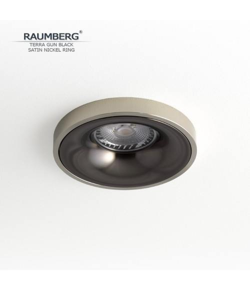 Светильник RAUMBERG TERRA Gun Black\Satin Nickel