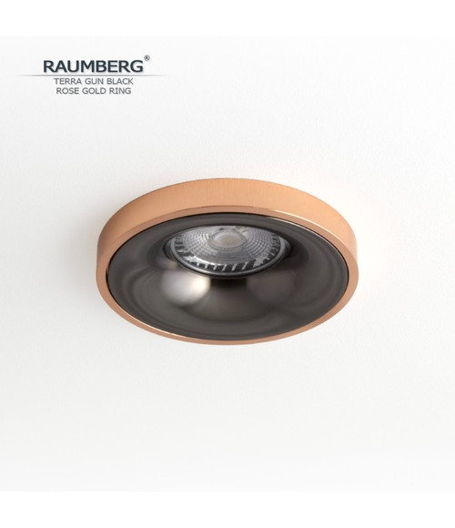 Светильник RAUMBERG TERRA Gun Black\Rose Gold