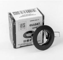 011047 Светильник LEGA 11 FIX MR11/HP11 черный