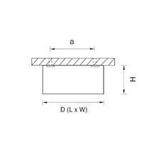 213916 Светильник ZOLLA CYL LED-RD 10W 780LM БЕЛЫЙ 4000K IP44